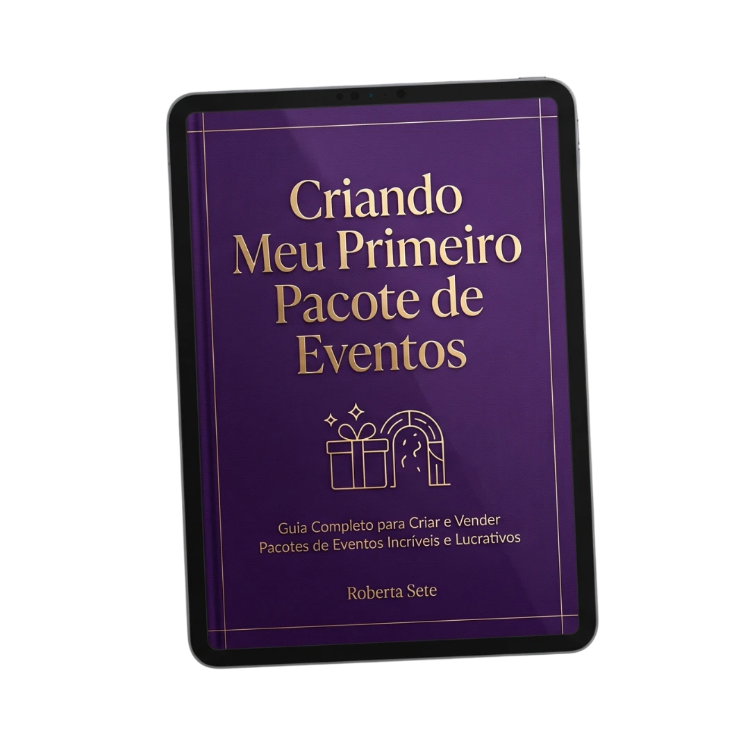 E-book Criando Meu Primeiro Pacote de Eventos