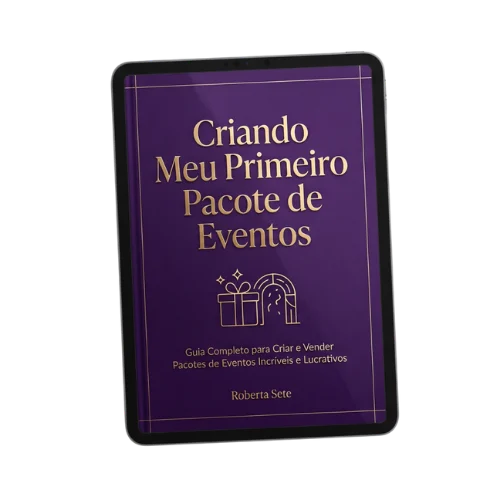 Manual Criando Meu Primeiro Pacote Completo de Casamentos